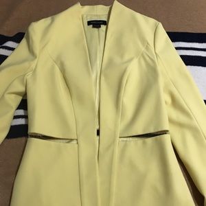 Guess By Marciano Yellow Blazer